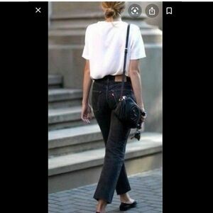 🇺🇸 Vintage USA MADE Levi’s 501’s in faded black!